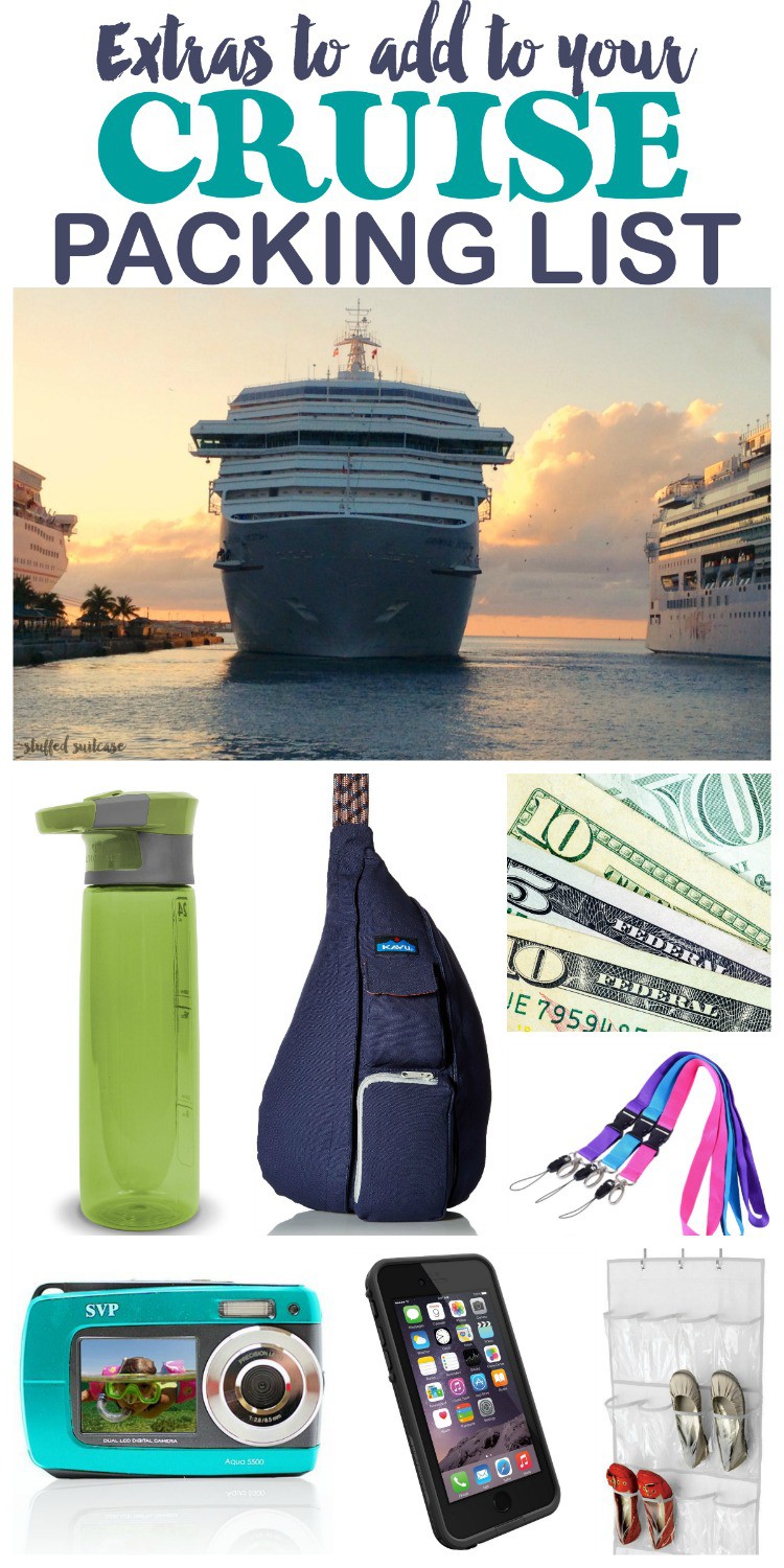 Heading on a cruise? Don't start to pack until you see these extras to add to your family cruise packing list!