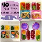 Week 1: 40 Weeks of Nut Free School Lunches || StuffedSuitcase.com #peanut #free #kid #lunch