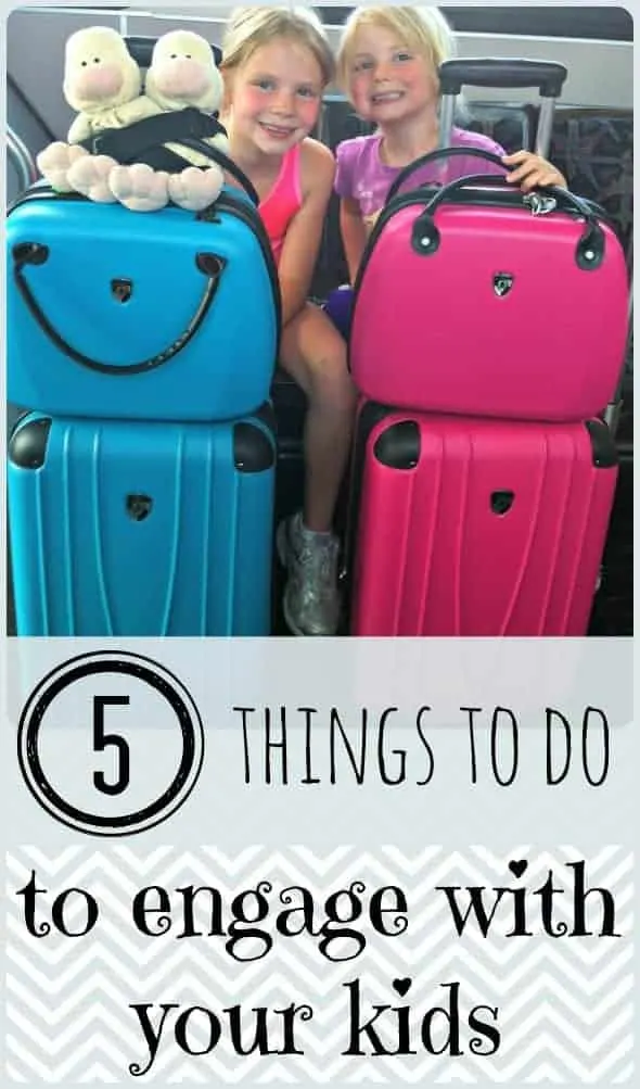 5 Things to do on Vacation to Engage with Your Kids during downtimes and connect as a family StuffedSuitcase.com family travel tip