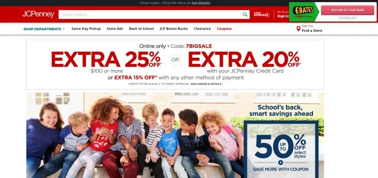 jcpenney coupon cashback with ebates