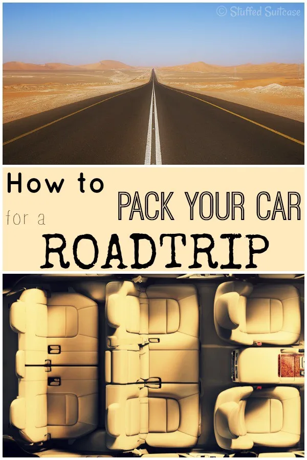 pin image for how to pack your car for a road trip