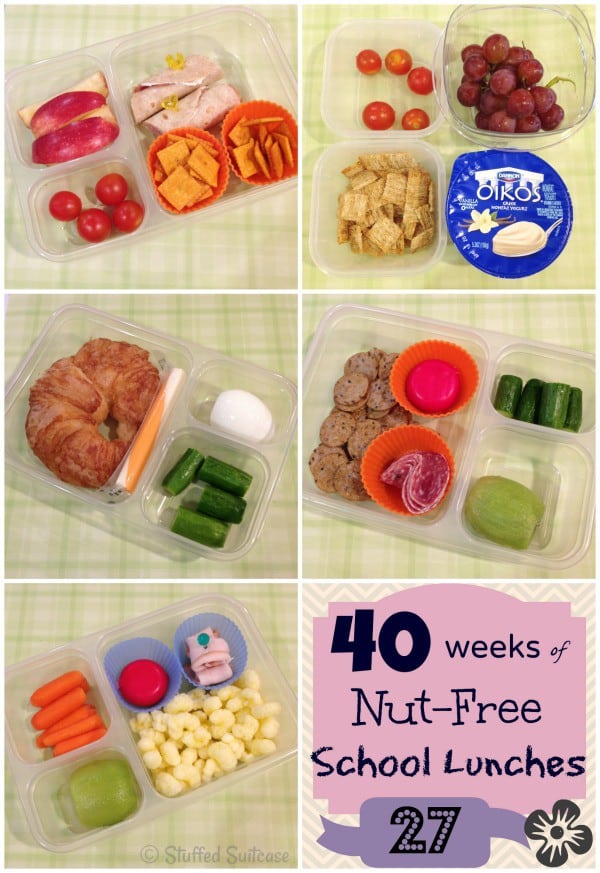 Kids School Lunches for packed lunchbox ideas StuffedSuitcase.com family