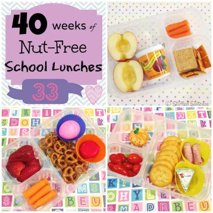 Nut-Free School Lunches for Kids Week 33 of 40 | StuffedSuitcase.com