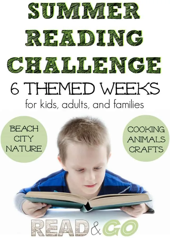 Summer Reading Challenge: Read & Go 2014 - 6 week activity book for kids to discover fun books and family activities | StuffedSuitcase.com #ReadGo2014