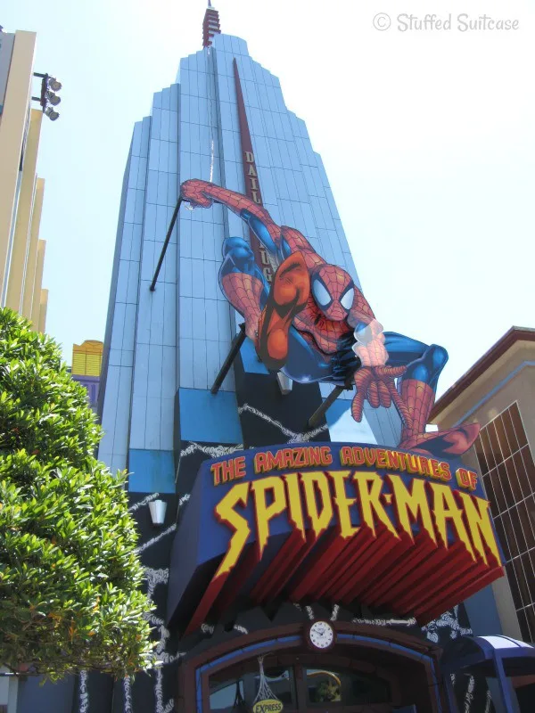 The Amazing Adventures of Spider-Man Attraction at Universal Islands of Adventure | StuffedSuitcase.com