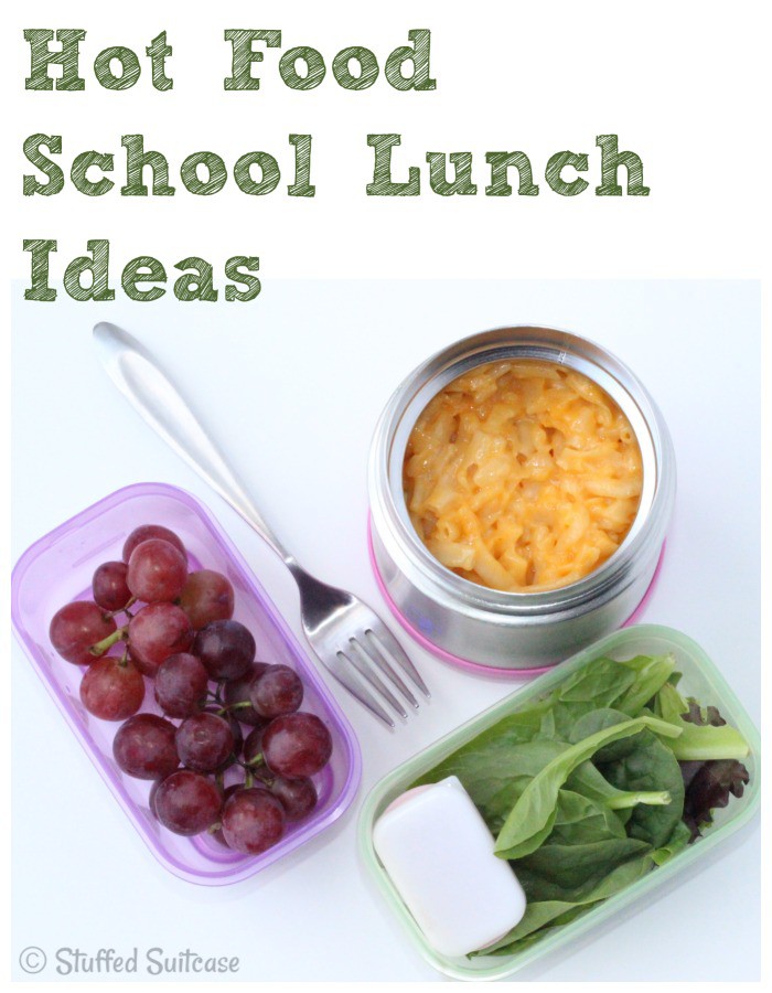 HOT Lunches Perfect for BACK TO SCHOOL 