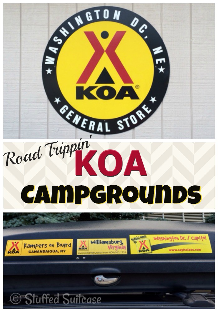 How our family spent our summer road trip at KOA Campgrounds StuffedSuitcase.com