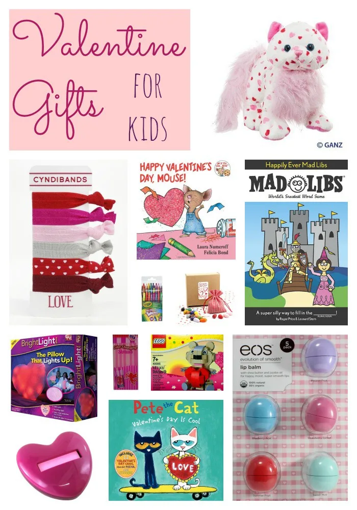 Want to get a sweet gift for your kids for Valentine's Day? Here are some fun Valentine gift ideas for kids.