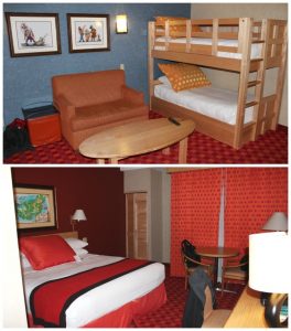 Family Suite at the Howard Johnson's Anaheim "HoJos"