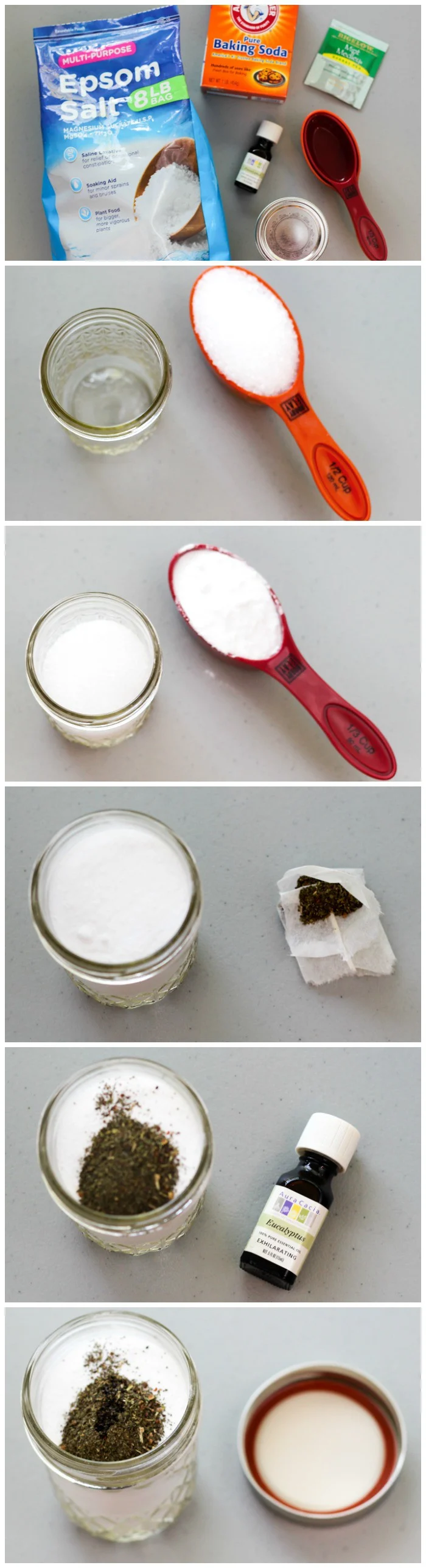 How to make a DIY foot soak - full tutorial on ingredients plus a free printable