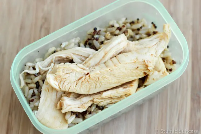 One of my girls' favorites is this simple leftover chicken recipe for teriyaki chicken