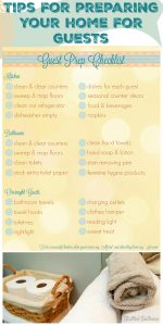 How to Be the Hostess with the Mostess: Guest Prep Checklist