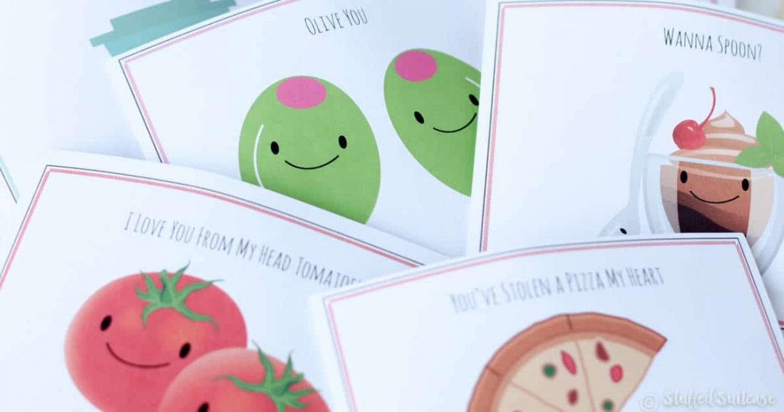 Sweet & Punny Valentines Day Cards Printable Love Notes