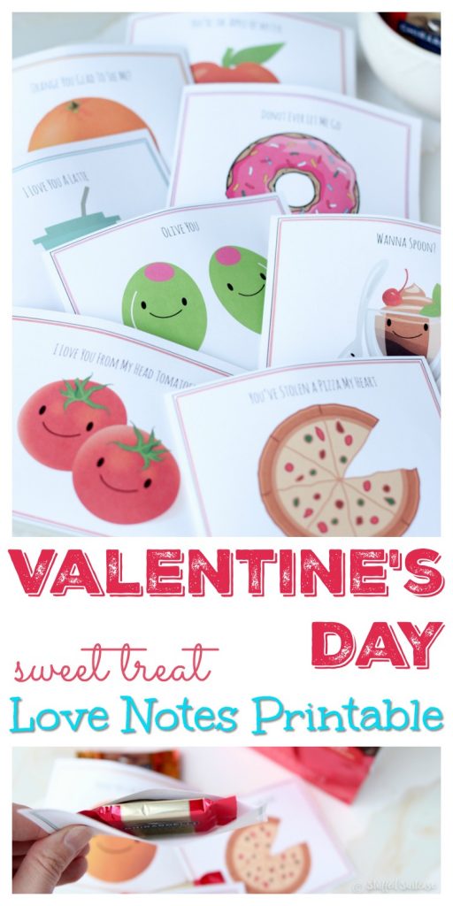 Sweet & Punny Valentines Day Cards Printable Love Notes
