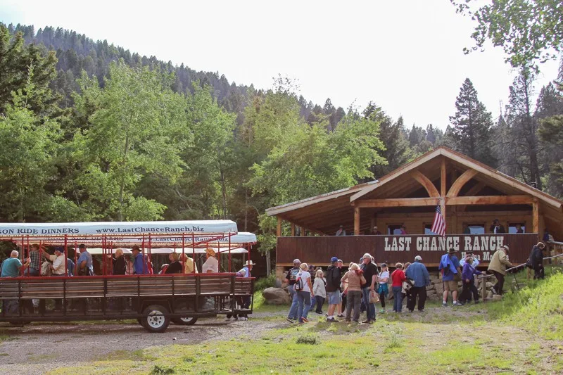 Last Chance Ranch Dinner House - time to grab some grub!