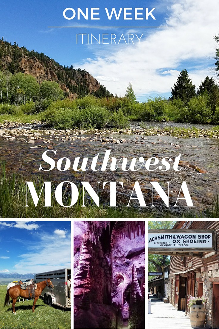 Planning a trip to Glacier or Yellowstone National Park? Don't miss out on exploring the amazing region of southwest Montana! Here's a one week itinerary to help you plan your vacation!