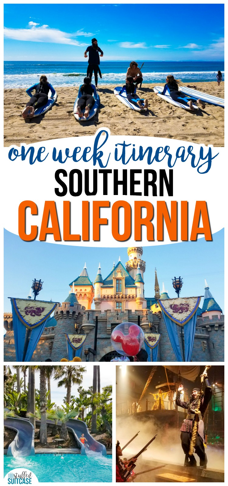 Plan the best vacation with these tips for a one week itinerary for Southern California | Disneyland | California travel | family travel