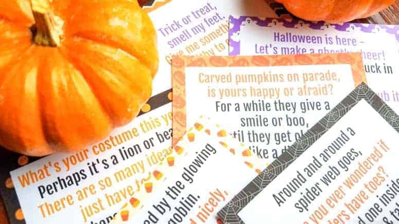 halloween scavenger hunt clues fun game for kids to play