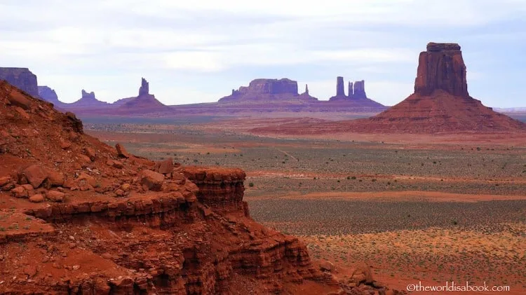 monument valley north view