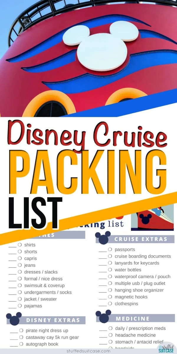 Disney Packing List: What to Pack for Day at Disney With Kids