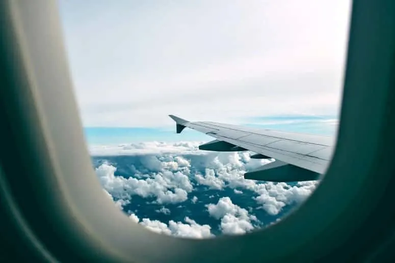 what is travel insurance - view from airplane