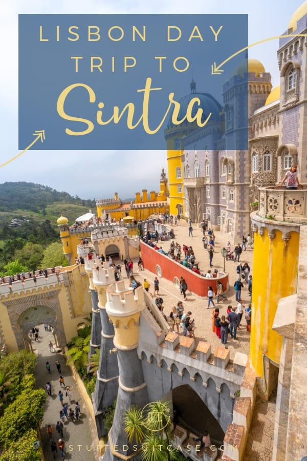 pena palace in sintra on a trip from Lisbon