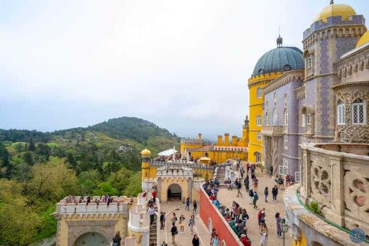 pena palace in sintra portugal