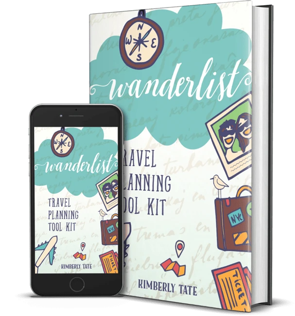 wanderlist travel planning book