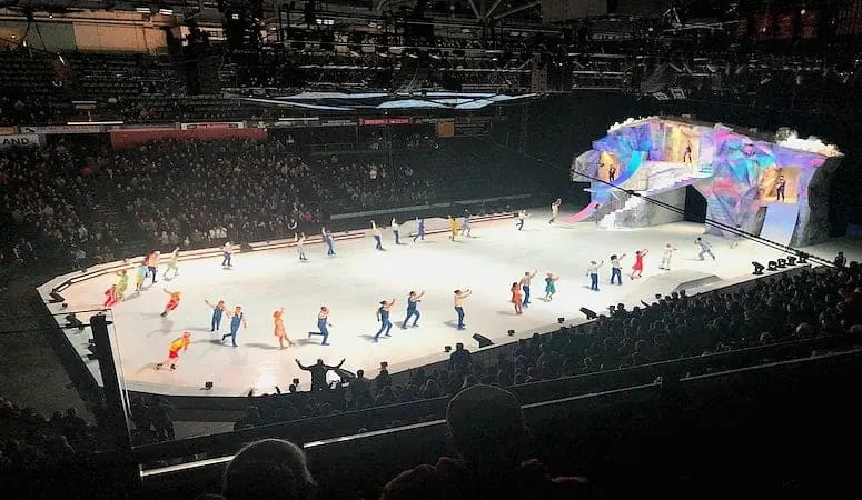 crystal cirque du soleil ice skating performance
