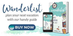 wanderlist travel planning book