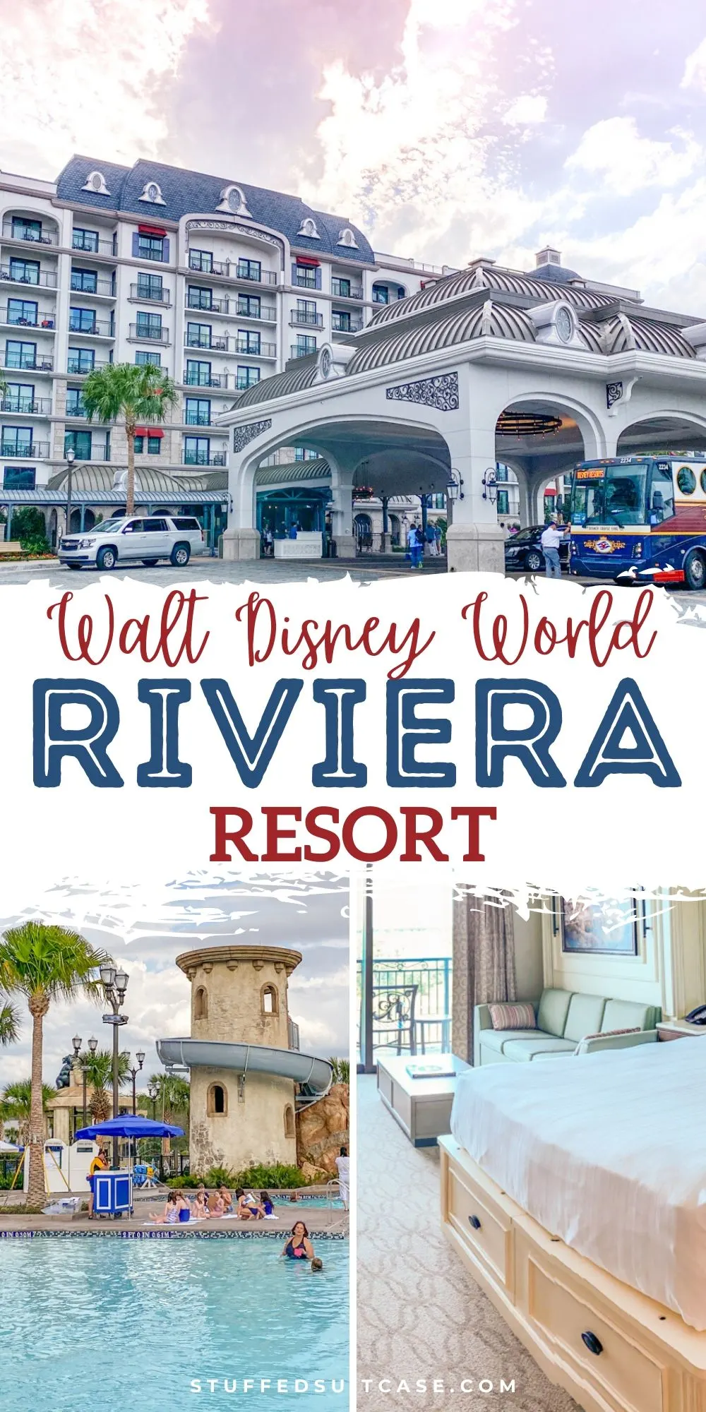 riviera resort image collage for pinterest