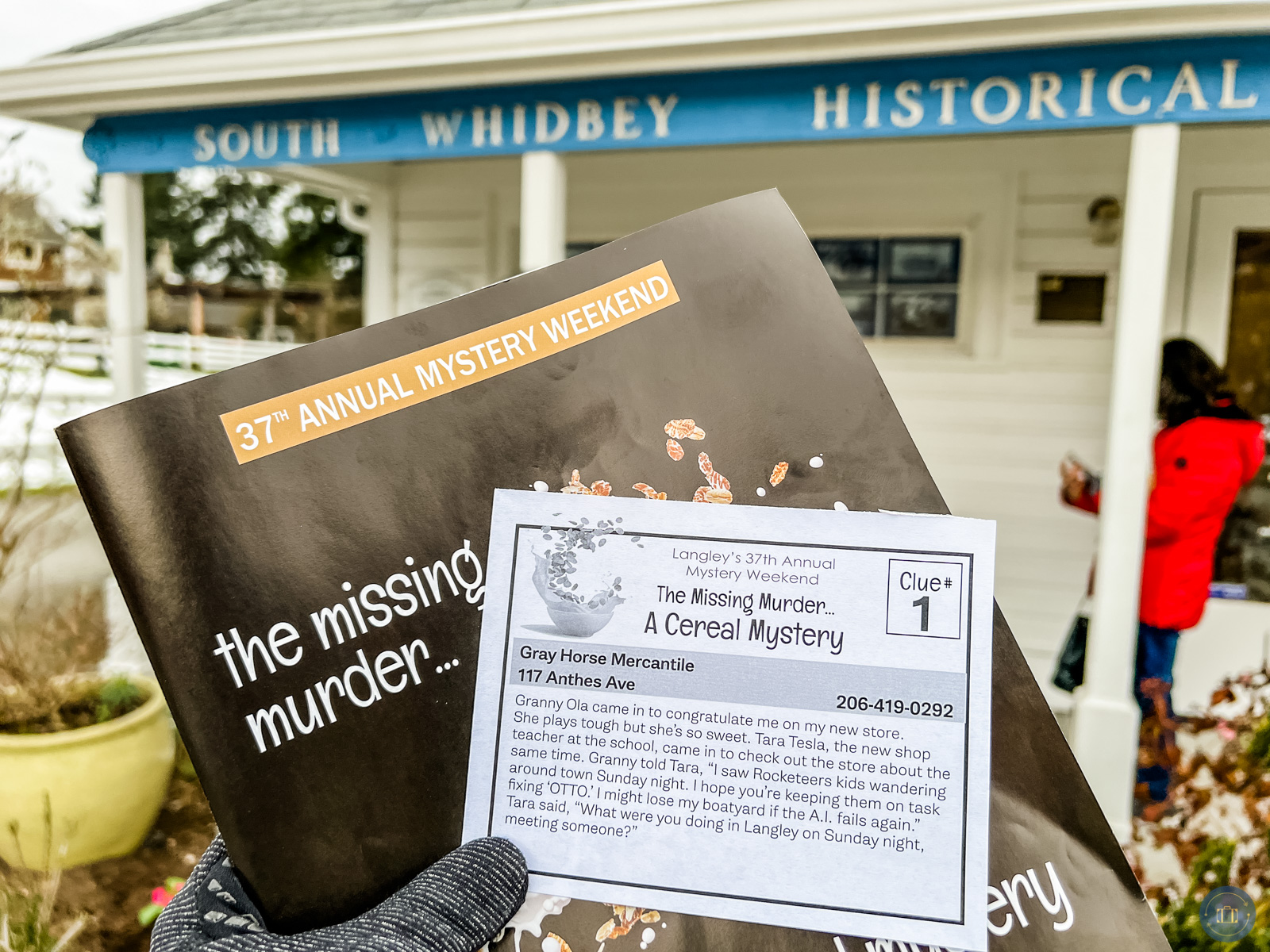 langley murder mystery weekend clue booklet and clue paper