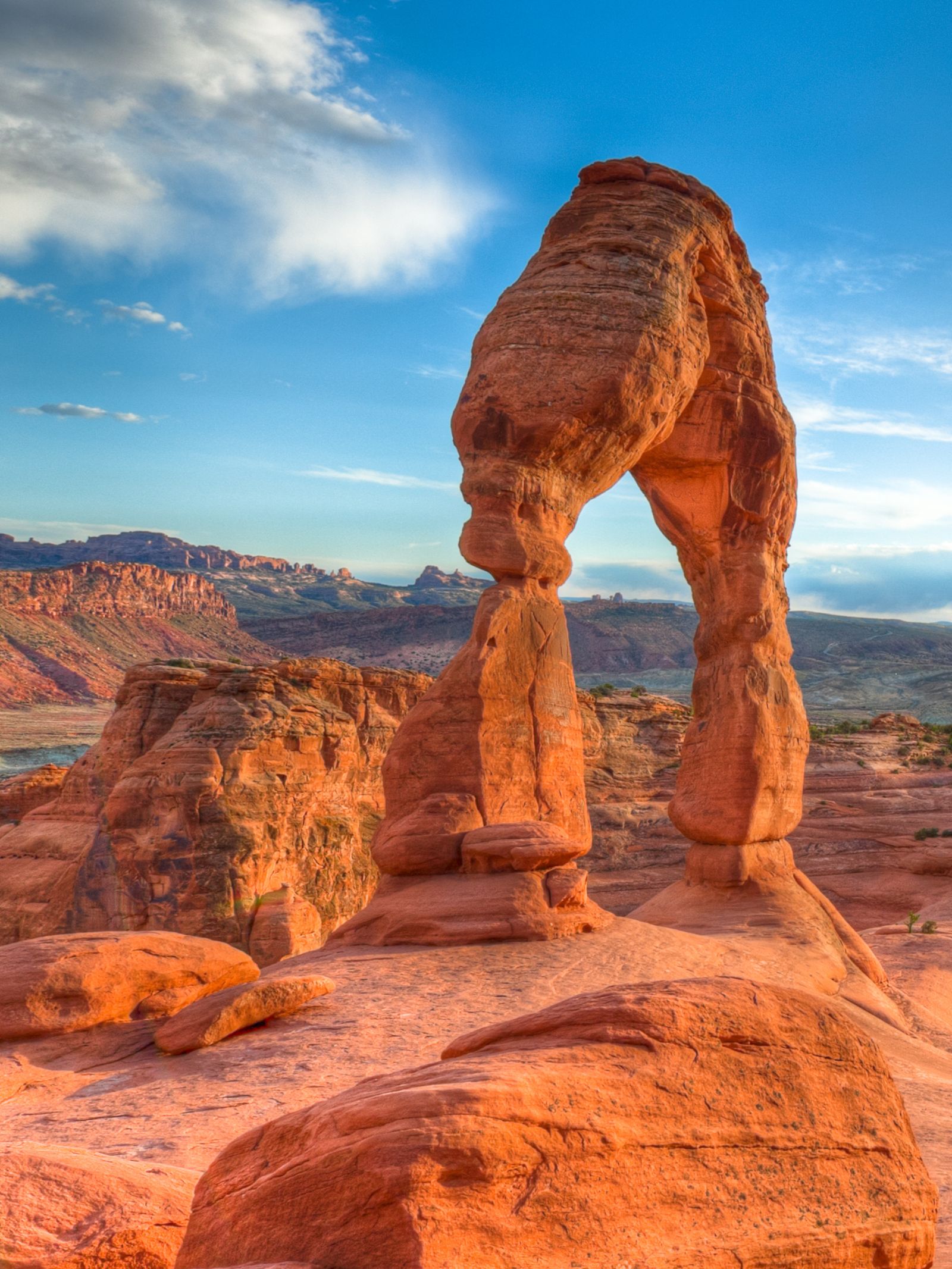rock arch at arches national park
