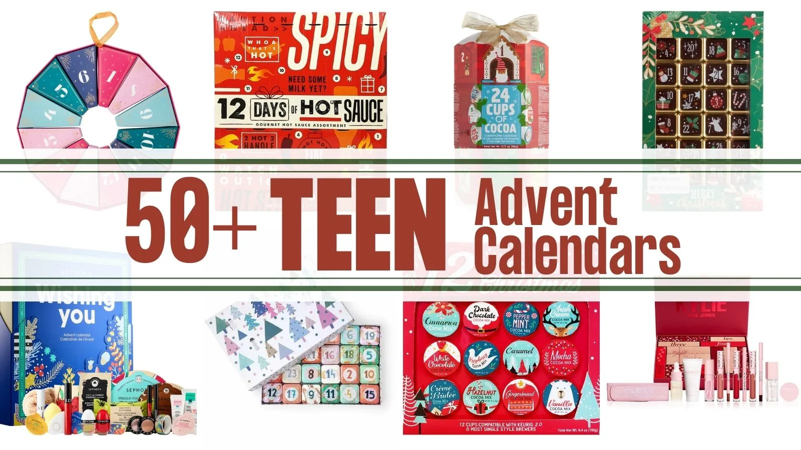 According to the Internet, These Are the Advent Calendars Teens Want