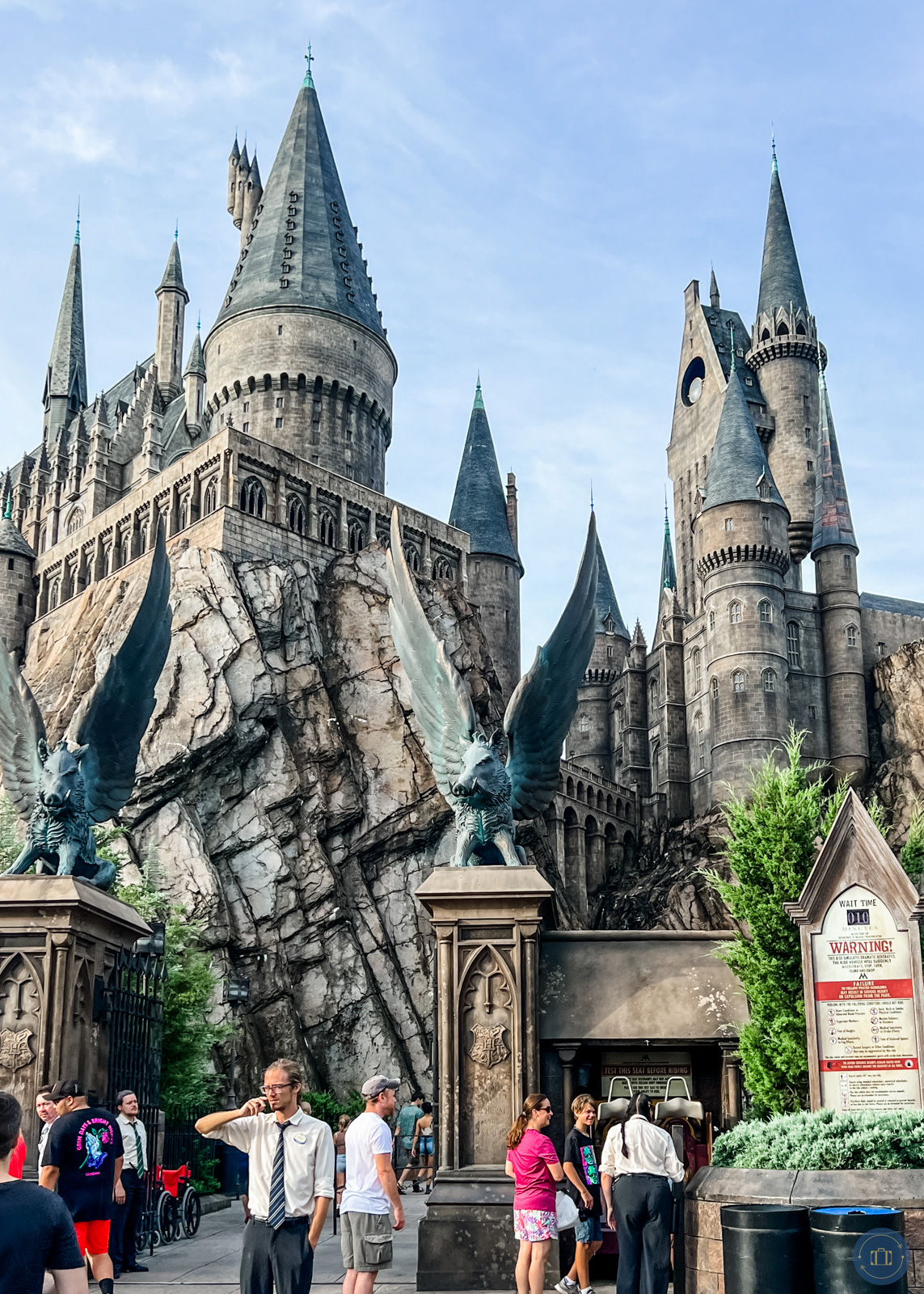 hogwarts castle harry potter and the forbidden journey ride