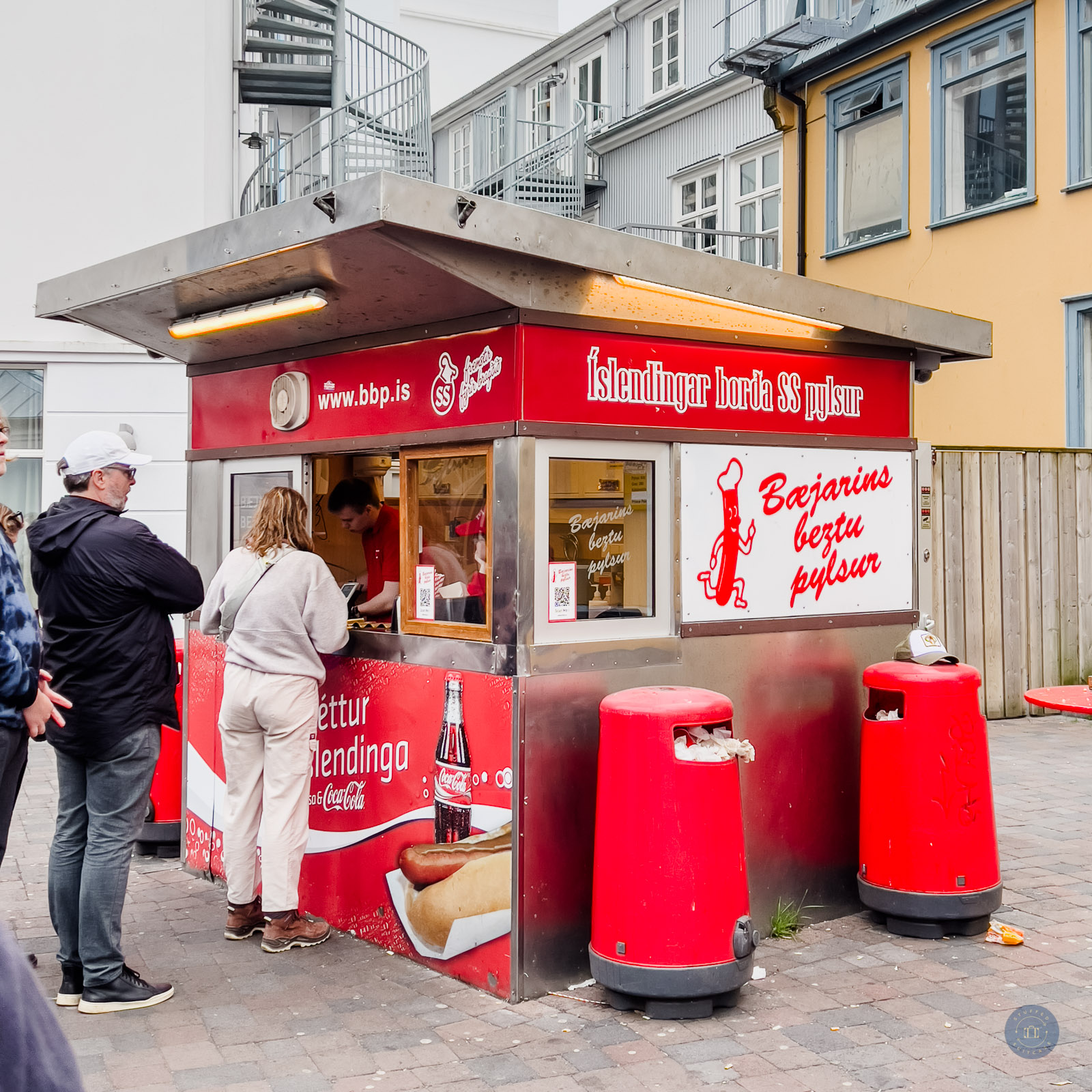 hot dog stand in reykjavik
