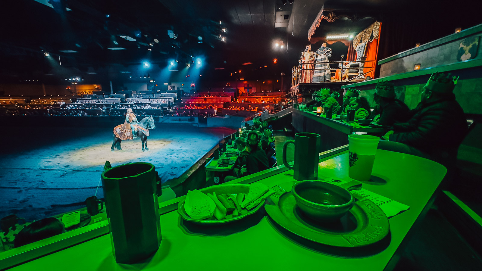 medieval times dinner theater show a popular buena park attraction in california