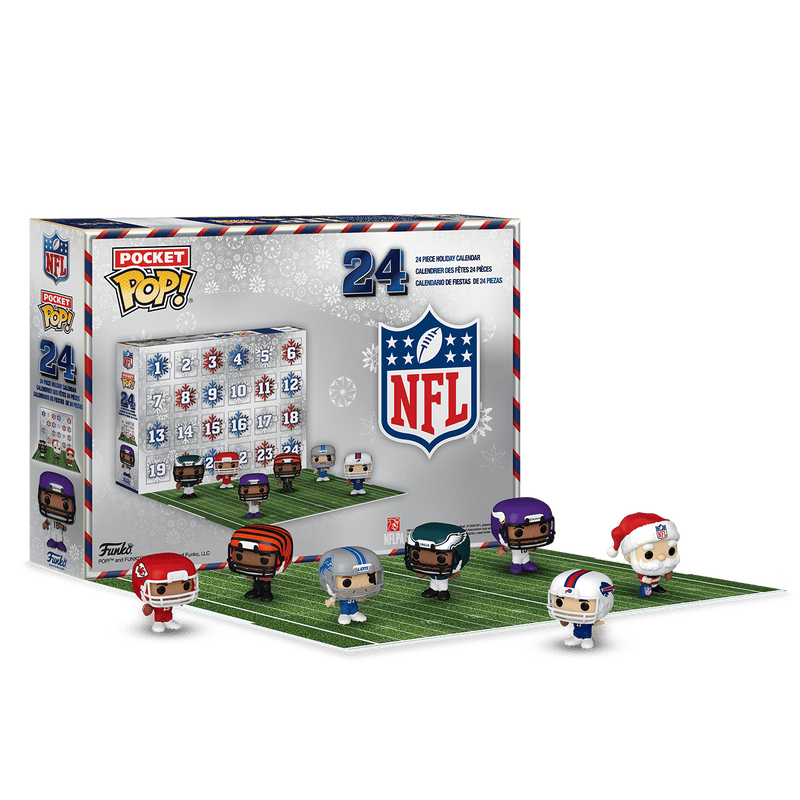 funko pop nfl advent countdown calendar