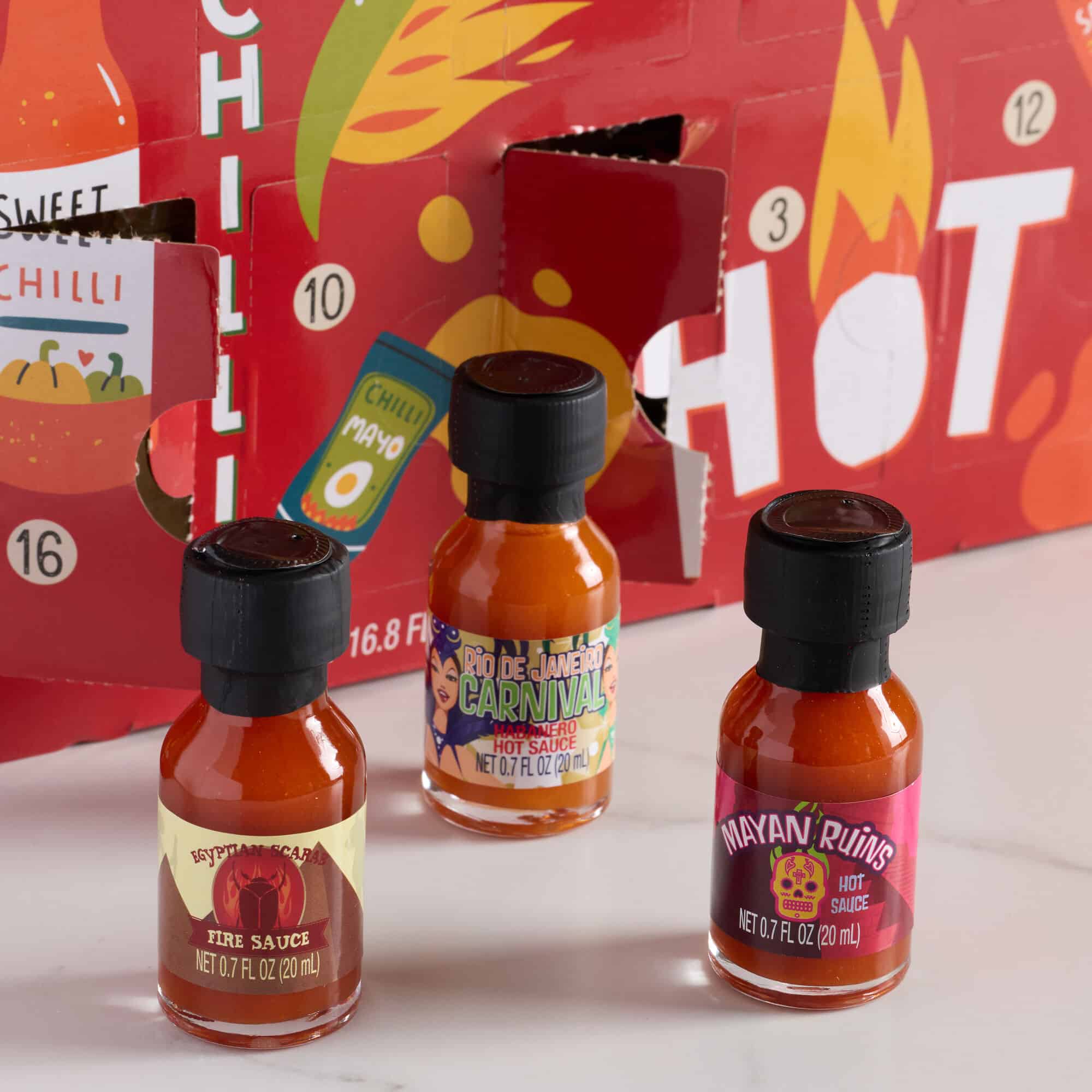 24 days of hot sauce advent calendar