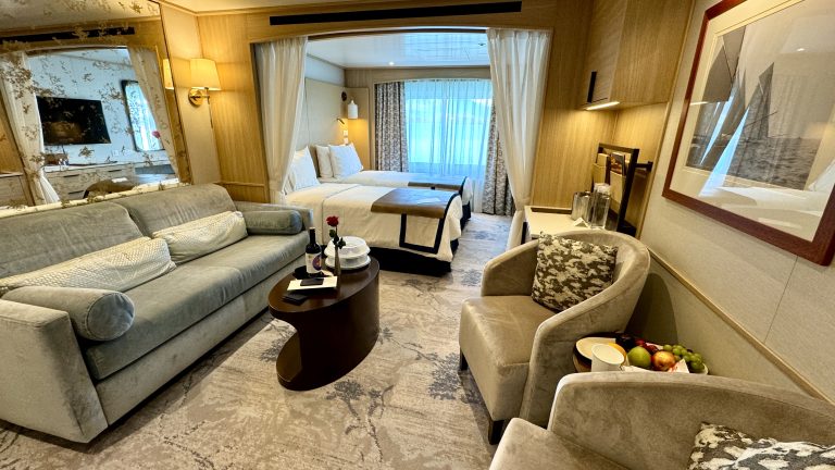 new ocean view suite on Star Pride Windstar Cruises