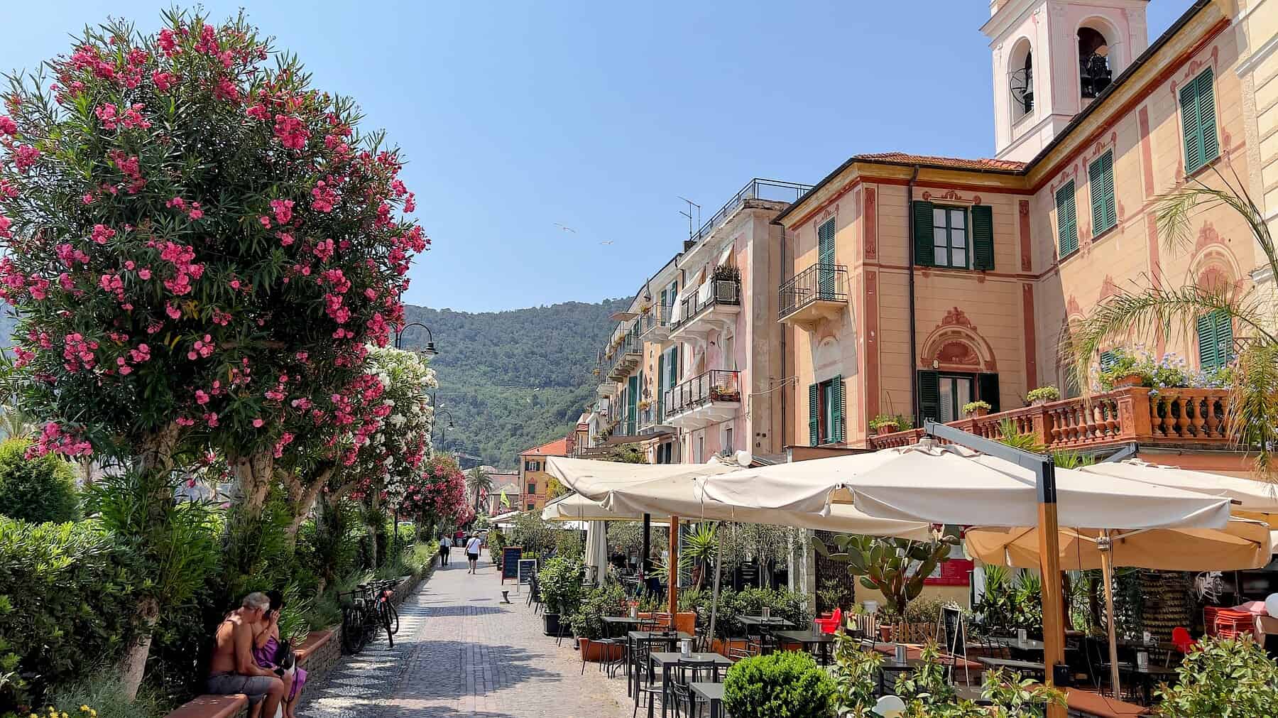 street view of noli italy on mediterranean cruise